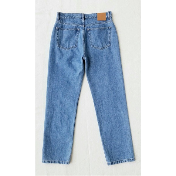 NANUSHKA RUNWAY KEMIA "ORGANIC COTTON" BOYFRIEND DENIM JEANS NWT $375 28 / US-6 - Picture 6 of 12